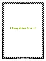 Chứng khảnh ăn ở trẻ potx