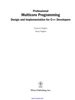 Professional Multicore Programming: Design and Implementation for C++ Developers ppt