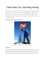 Chinh Phục Nóc Nhà Đông Dương docx