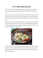 Lưu ý dinh dưỡng mùa thu docx