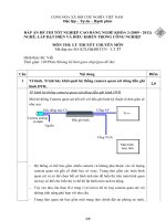 đáp án đề thi lý thuyết-lắp đặt điện và điều khiển trong công nghiệp-mã đề thi ktlđđ&đktcn - th (1 (36)