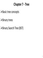 Data Structures and Algorithms - Chapter 7 -Tree pptx