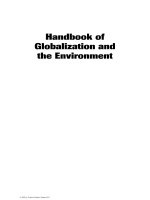Handbook of Globalization and the Environment doc