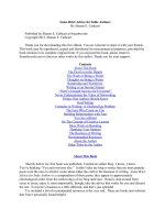 Some Brief Advice for Indie Authors docx