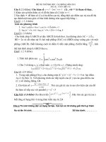 Đề thi thử ĐH môn toán số 141