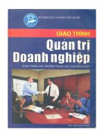 GIÁO TRÌNH QUẢN TRỊ DOANH NGHIỆP