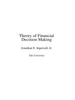 Theory of Financial Decision Making pptx