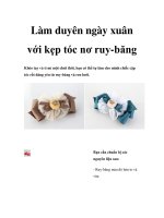 Làm duyên ngày xuân với kẹp tóc nơ ruy-băng pdf