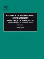 RESEARCH ON PROFESSIONAL RESPONSIBILITY AND ETHICS IN ACCOUNTING VOLUME 10 pptx