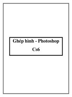 Ghép hình - Photoshop Cs6 doc