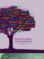 Supporting English Language Learners A practical guide for Ontario educators ppt