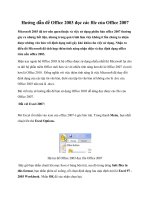 Hướng dẫn để Office 2003 đọc các file của Office 2007 doc
