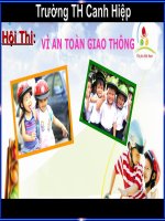 Hoi thi vì  an toan giao thong khoi 4