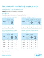 Previous Interest Rates for International Banking Savings and Bank Accounts pdf