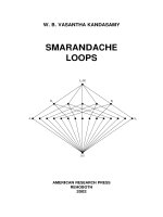 smarandache loops - w. kandasamy