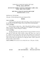 đề thi lí thuyết tốt nghiệp khóa 3 - điện công nghiệp - mã đề thi mã đề thi dcn - lt (23)