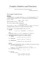 mathematics - complex algebra 2001