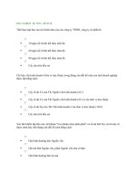 TRẮC NGHIỆM - KẾ TOÁN - ĐỀ SỐ 68 docx