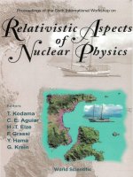 Relativistic Aspects of Nuclear Physics ppt