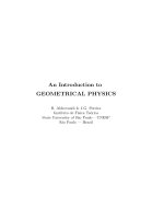 An Introduction to GEOMETRICAL PHYSICS docx