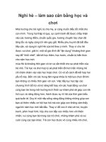 Nghỉ hè – làm sao cân bằng học và chơi pdf