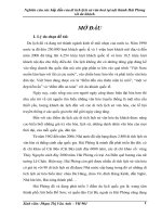 Nghiên cứu sức hấp dẫn của các di tích lịch sử văn hóa tại nội thành Hải Phòng với du khách