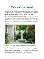 Vườn xinh cho nhà nhỏ pdf