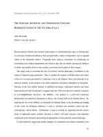 THE SUBLIME AESTHETIC AND NINETEENTH-CENTURY REPRESENTATIONS OF THE VICTORIA FALLS pdf