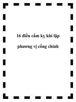 16 điều cấm kỵ khi lập phương vị cổng chính doc