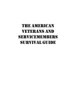 THE AMERICAN VETERANS AND SERVICEMEMBERS SURVIVAL GUIDE ppt