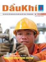 Tăng cường giám sát an toàn trên các công trình dầu khí pot