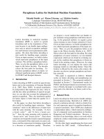 Báo cáo khoa học: 