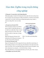 Giao thức ZigBee trong truyền thông công nghiệp docx
