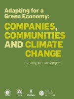 Adapting for a Green Economy: Companies, Communities and Climate Change docx