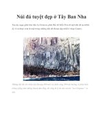 Núi đá tuyệt đẹp ở Tây Ban Nha pptx