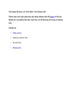 Tận dụng đồ jeans cũ “làm điệu” cho khung ảnh pptx