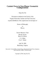 cho s.n. casimir force in non-planar geometric configurations (phd thesis, va, 2004)(114s)