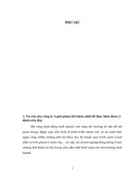 Công ty A (trụ sở chính ở Hà Nội) kinh doanh đồ thủ công mỹ nghệ, muốn có sự hiện diện trên thị trường miền Trung....