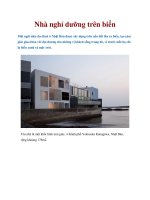 Nhà nghỉ dưỡng trên biển docx