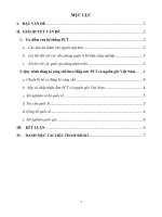 bài nhóm 1 pháp luật quốc tê về sở hữu trí tuệ