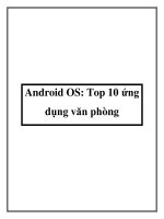 Android OS: Top 10 ứng dụng văn phòng pot