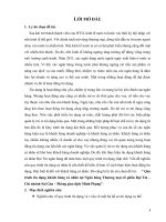 phân tích thực trạng tín dụng của ngân hàng TMCP đại tín (trustbank phòng giao dịch minh phụng)