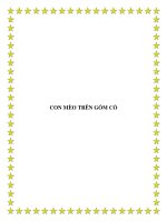 CON MÈO TRÊN GỐM CỔ MỸ THUẬT pdf