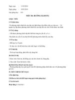 giáo án bài tập elip lớp 10 nc