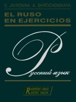 el ruso en ejercicios
