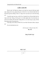 bài tập môn thi pháp học