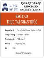 Báo cáo thực tập nhận thức pdf