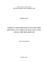NGHIÊN cứu điều KHIỂN điện áp máy PHÁT điện KIỂU ĐÓNG cắt từ KHÁNG sử DỤNG NĂNG LƯỢNG GIÓ dựa TRÊN điều KHIỂN mờ