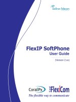 Coral FlexIP softphone user guide