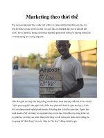Marketing theo thời thế doc